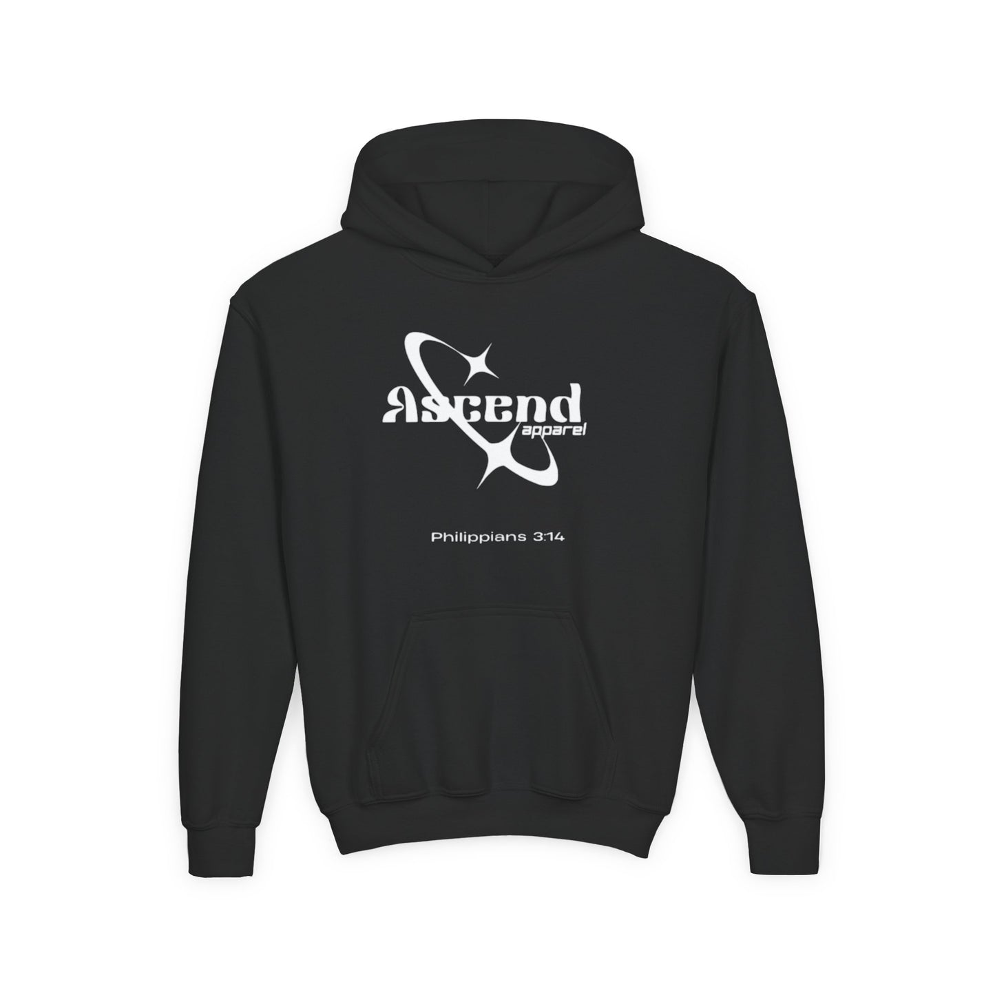Ascend Apparel Youth Hooded Sweatshirt