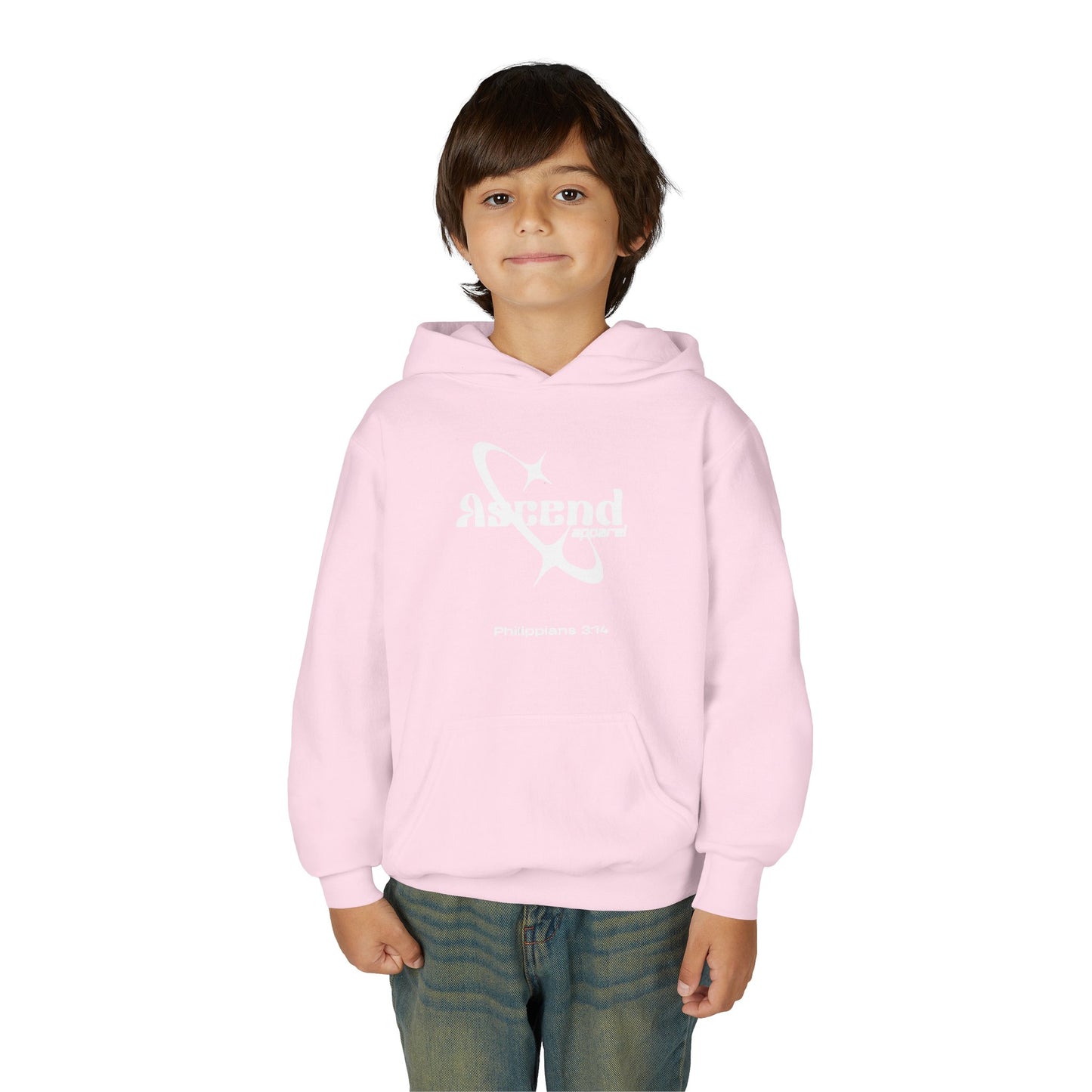 Ascend Apparel Youth Hooded Sweatshirt