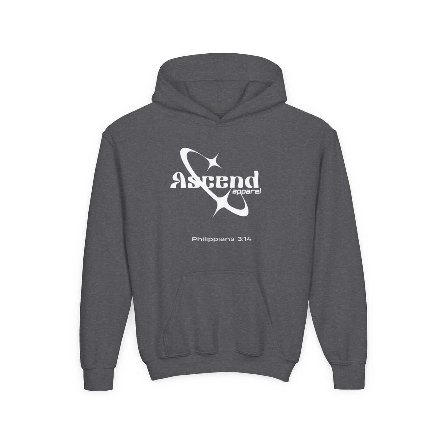 Ascend Apparel Youth Hooded Sweatshirt