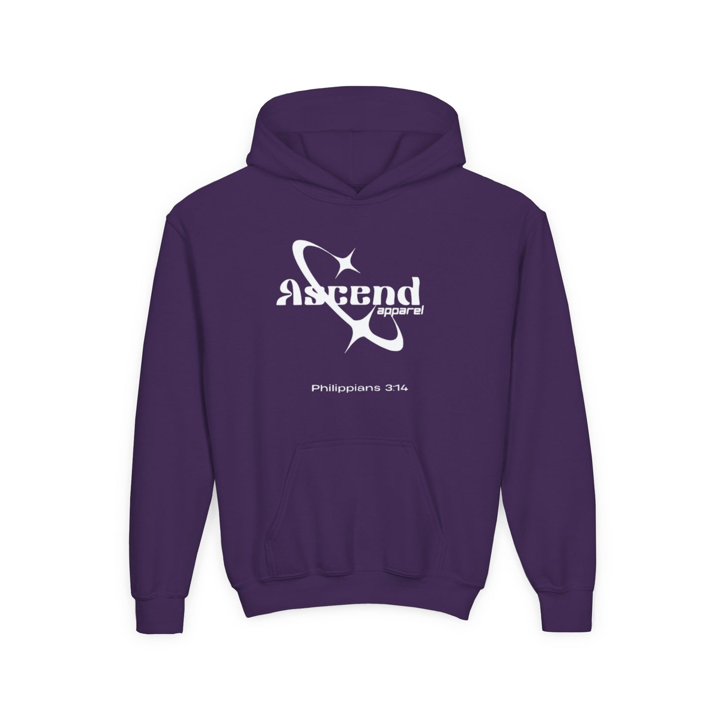 Ascend Apparel Youth Hooded Sweatshirt
