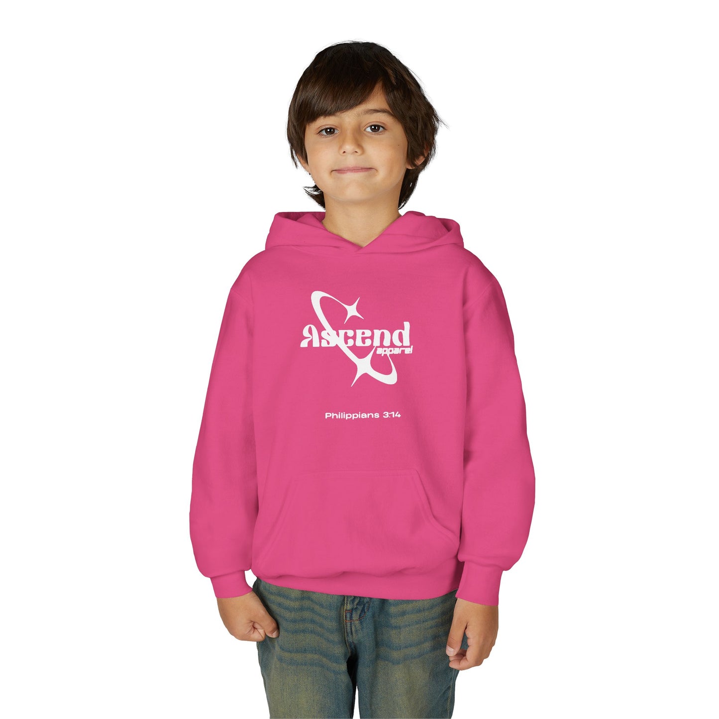 Ascend Apparel Youth Hooded Sweatshirt