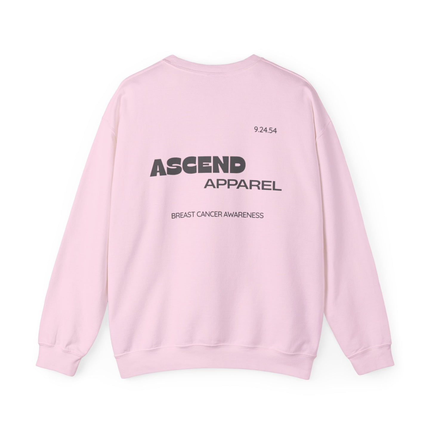 Ascend Apparel Breast Cancer Awareness Crewneck