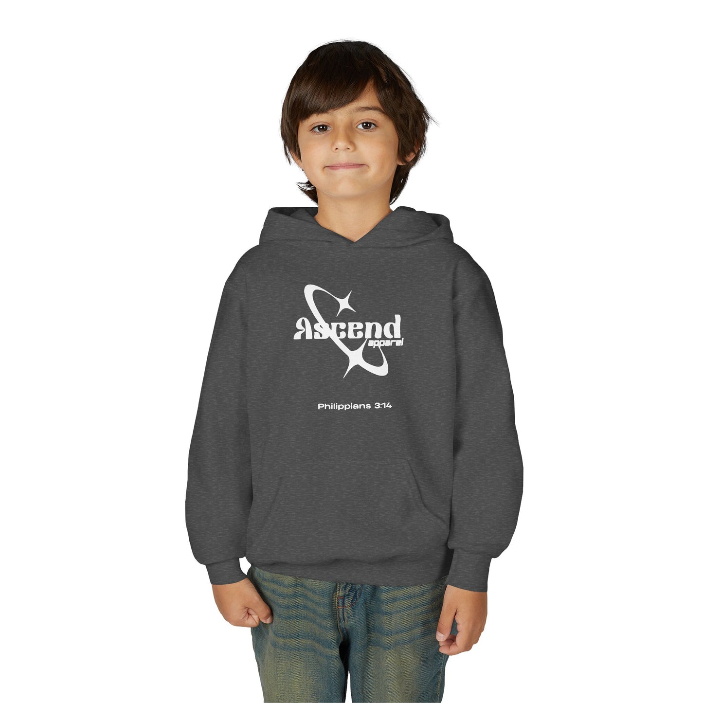 Ascend Apparel Youth Hooded Sweatshirt