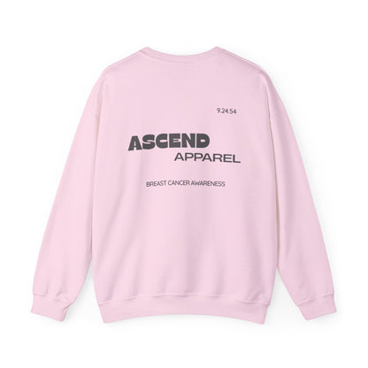 Ascend Apparel Breast Cancer Awareness Crewneck