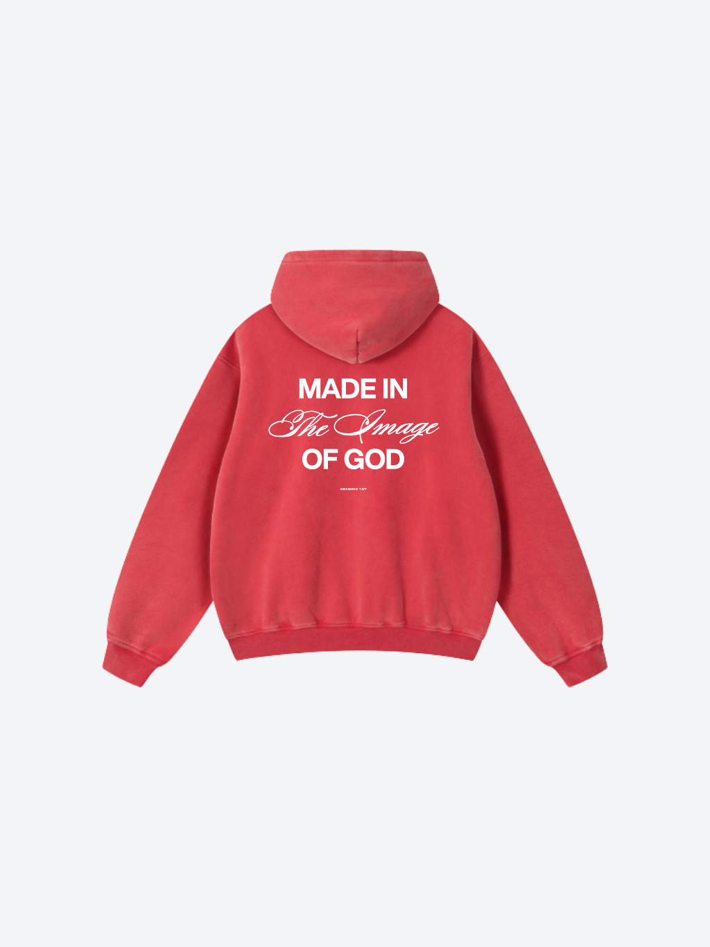 Image Of God Washed Hoodie
