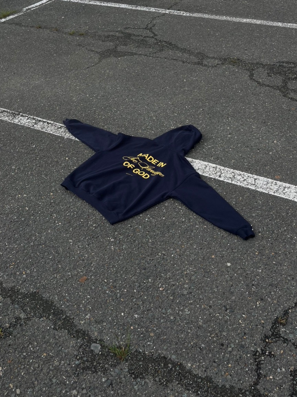Imago Dei Hoodie - Navy