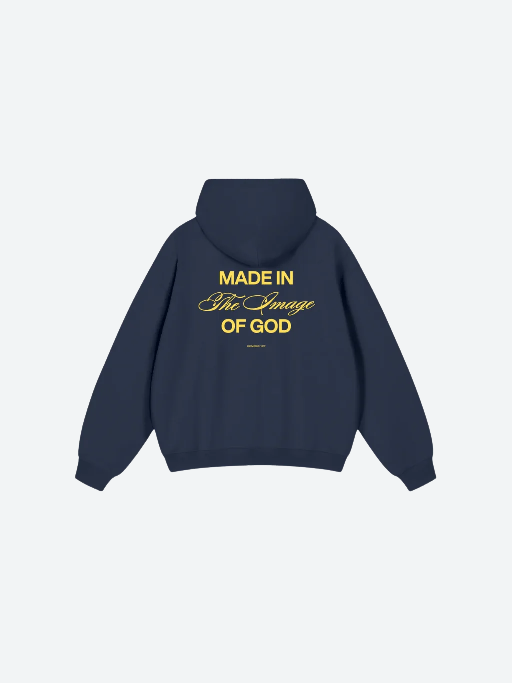 Imago Dei Hoodie - Navy