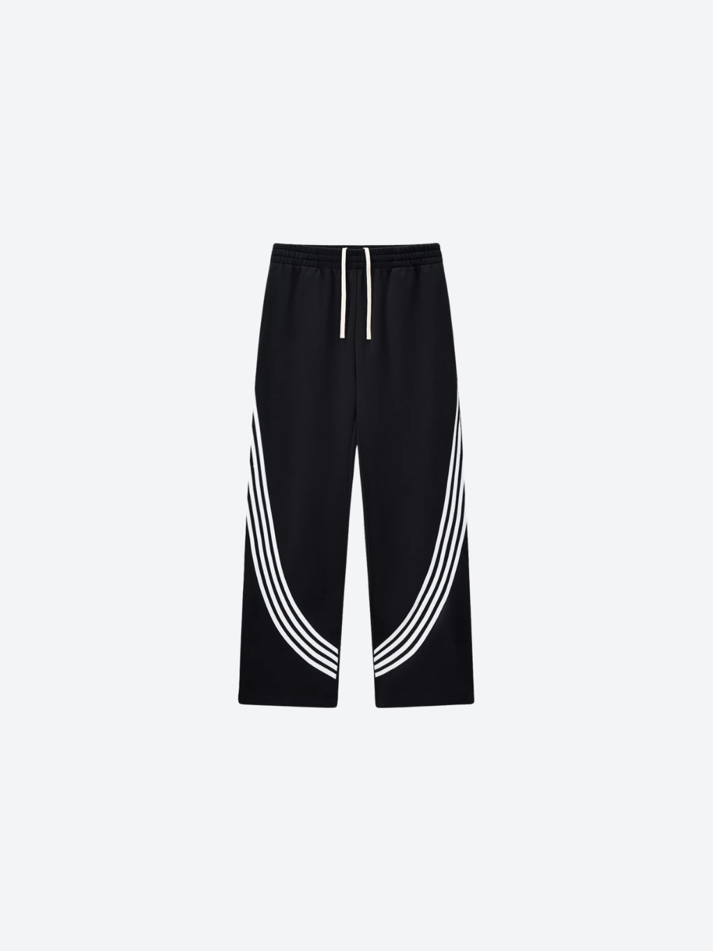 Baggy Curved Stripe Sweatpants - Athletics