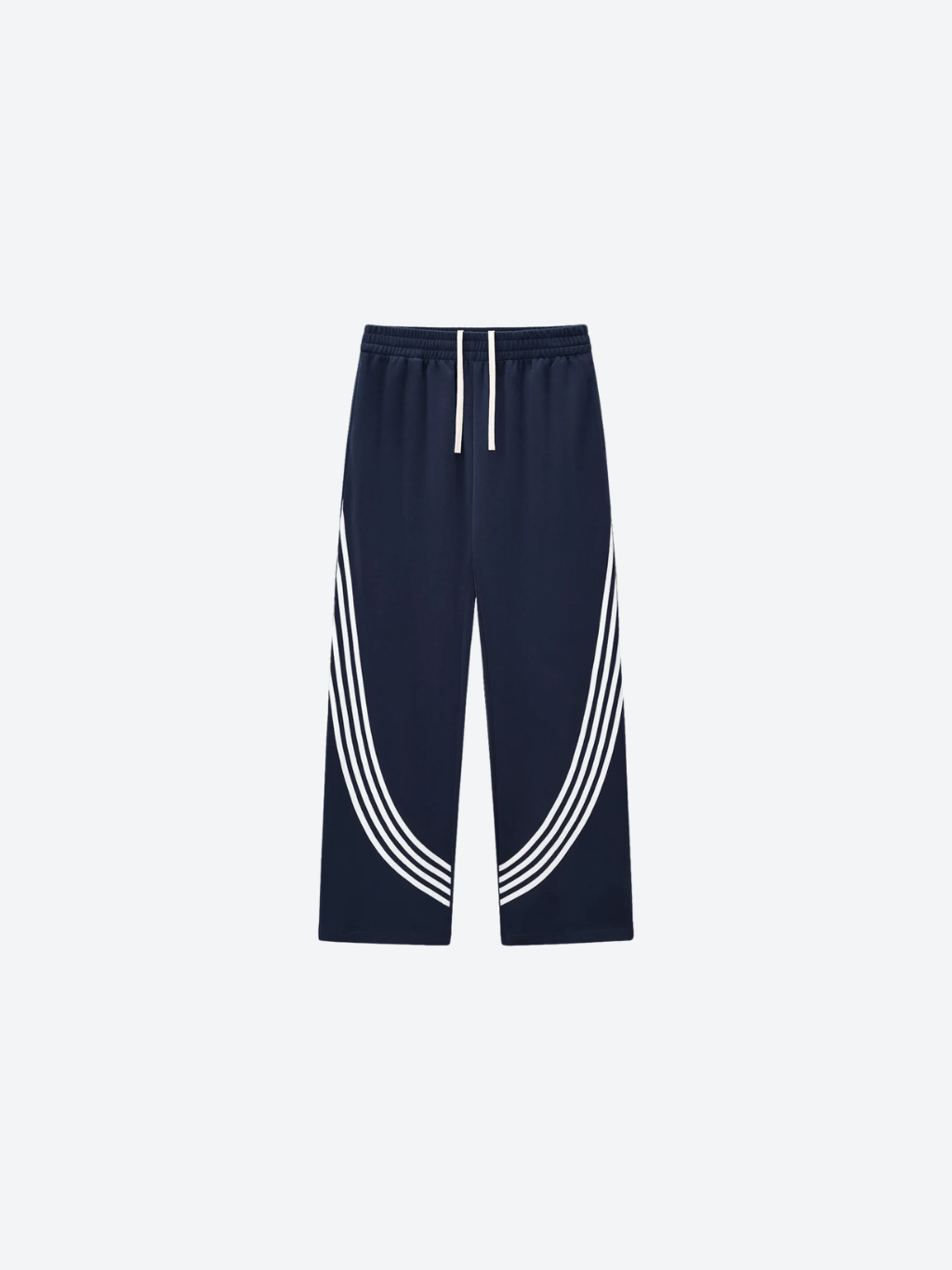 Baggy Curved Stripe Sweatpants - Athletics