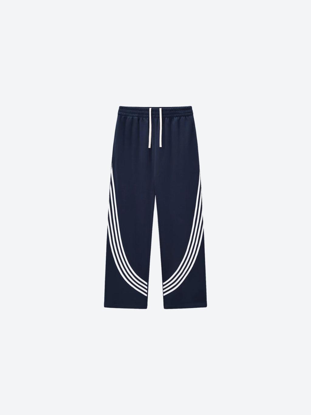 Baggy Curved Stripe Sweatpants - Athletics