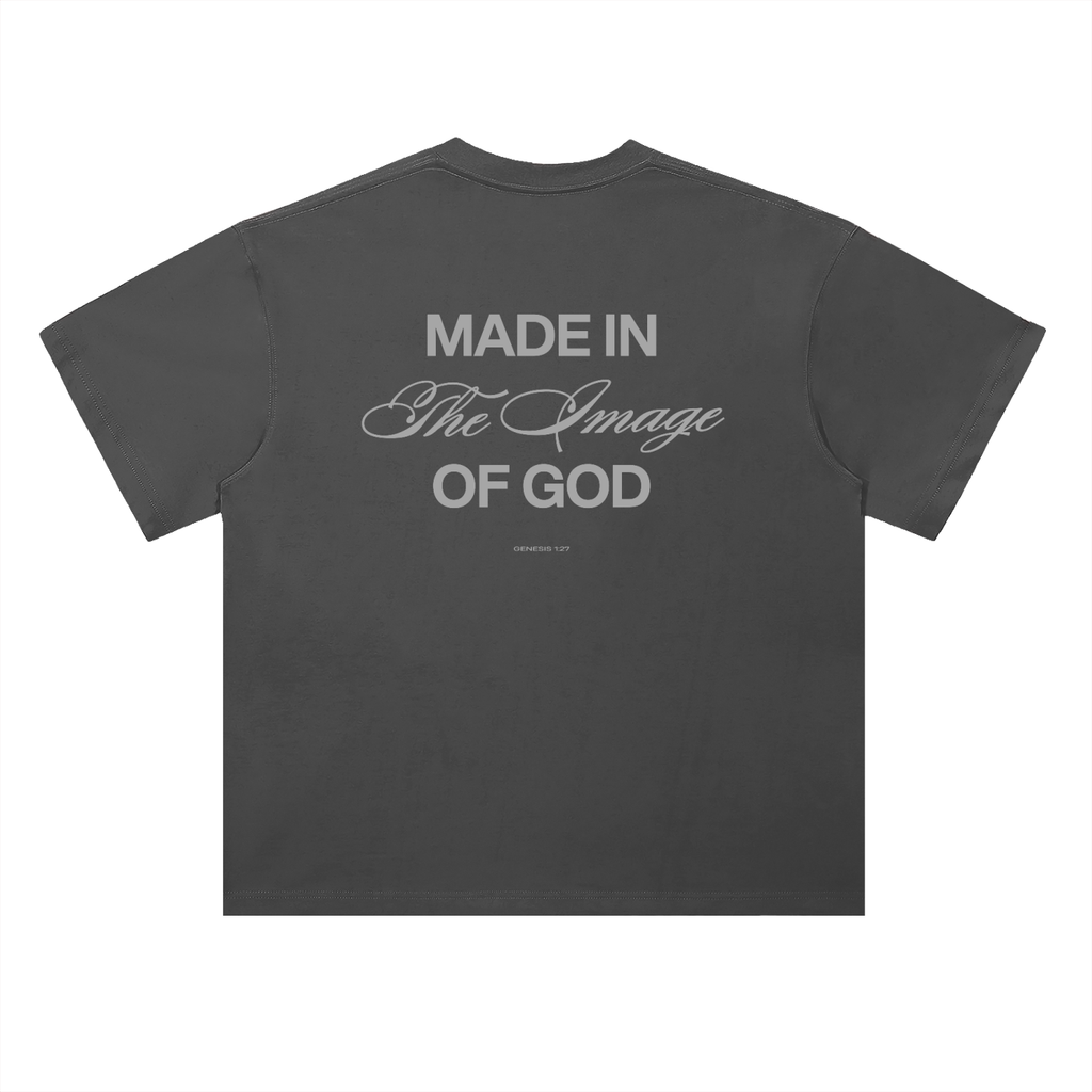 Heavyweight Drop Shoulder Cotton T-Shir