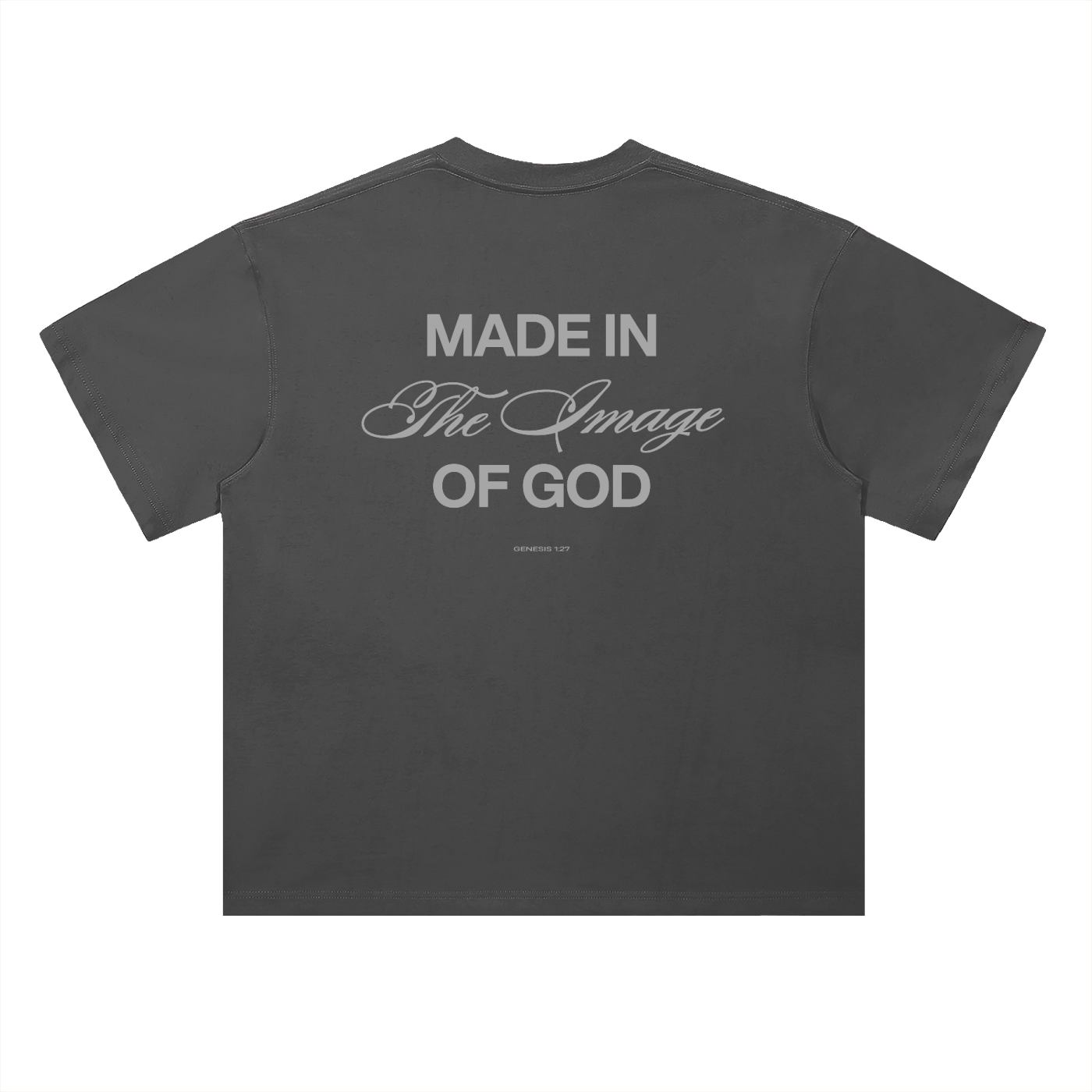 Heavyweight Drop Shoulder Cotton T-Shir