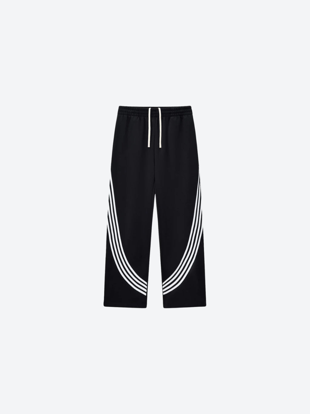 Baggy Curved Stripe Sweatpants - Athletics