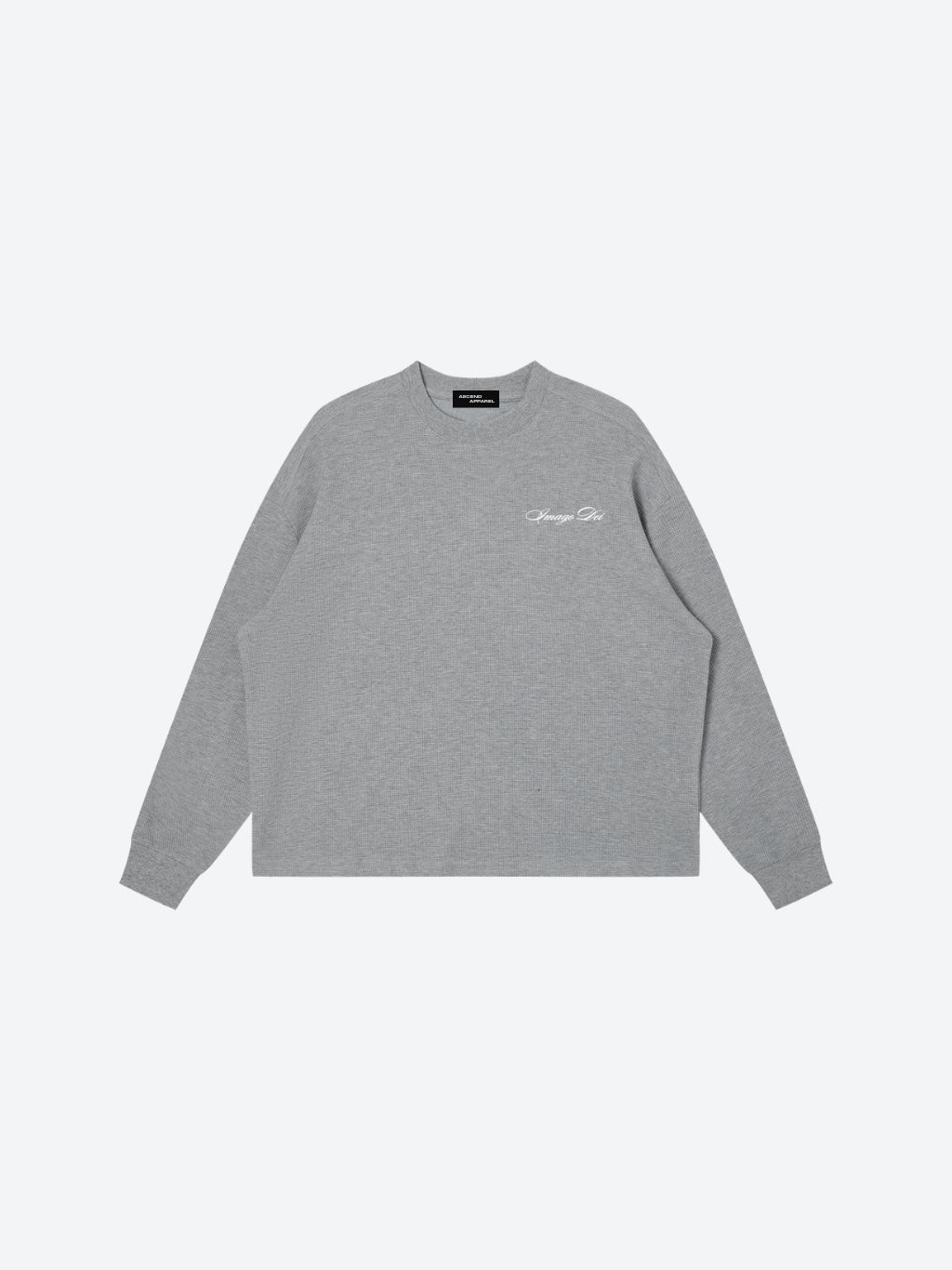 Waffle Knit Long-Sleeve