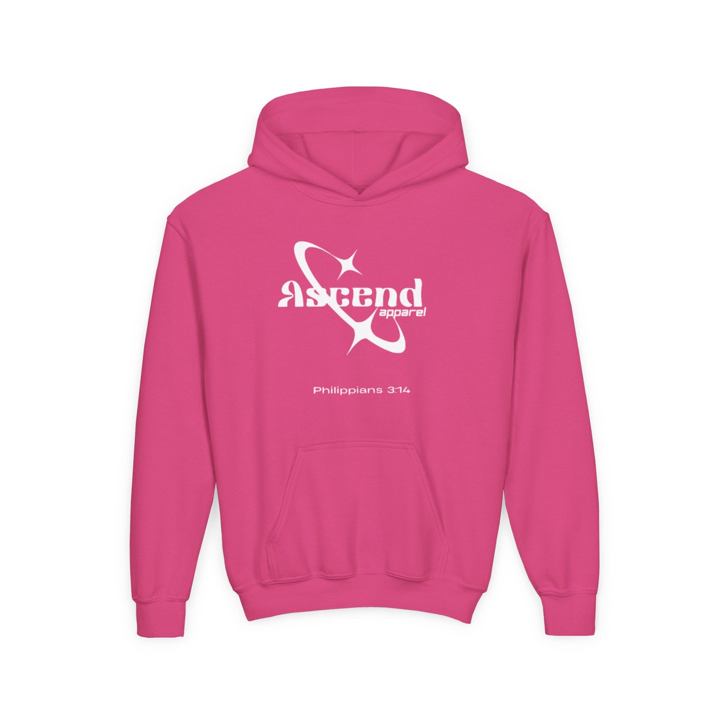 Ascend Apparel Youth Hooded Sweatshirt