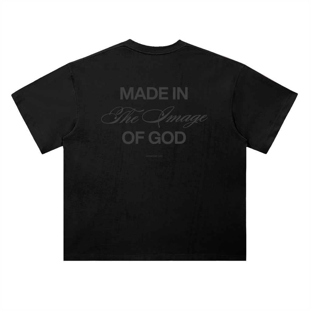 Heavyweight Drop Shoulder Cotton T-Shirt