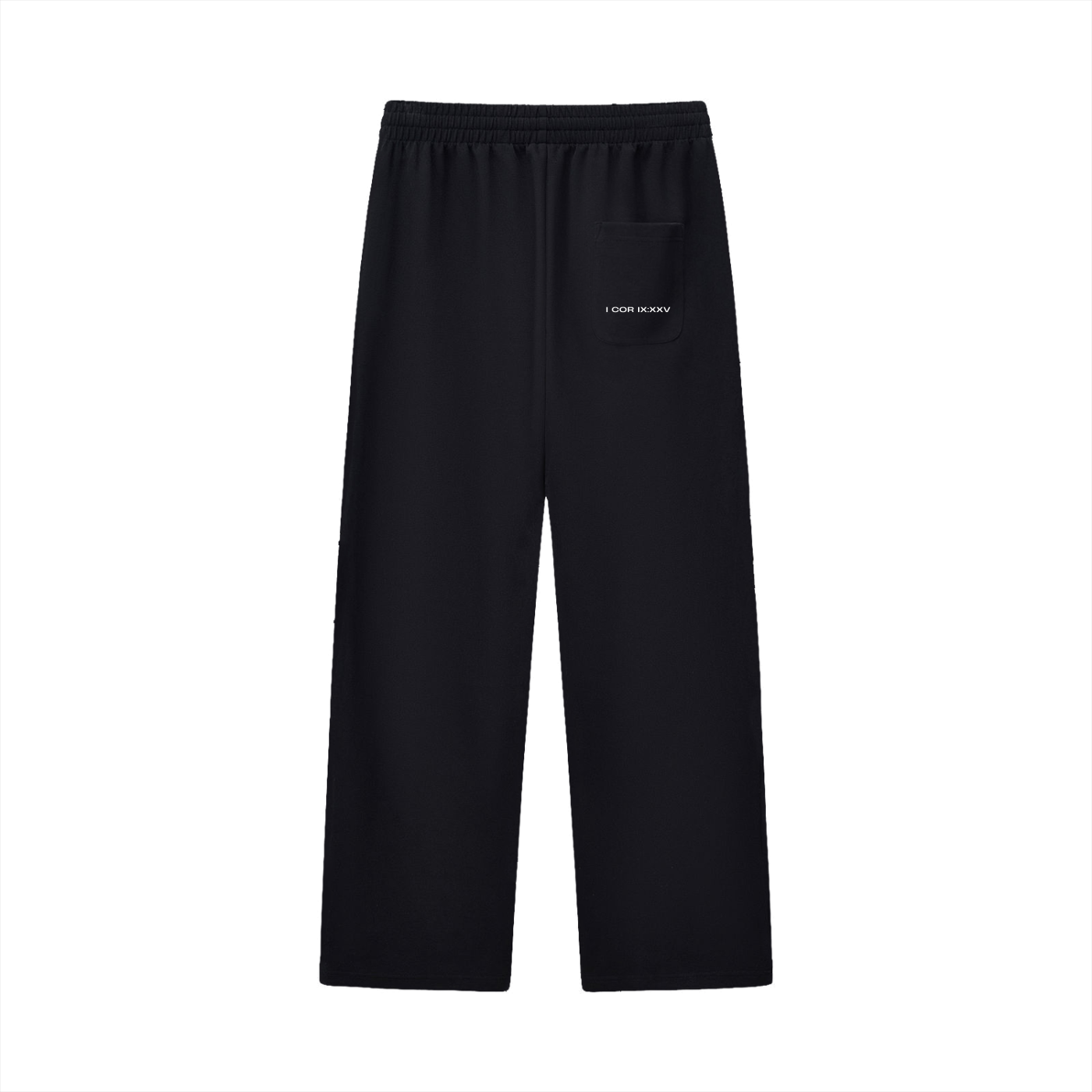Baggy Curved Stripe Sweatpants - Athletics