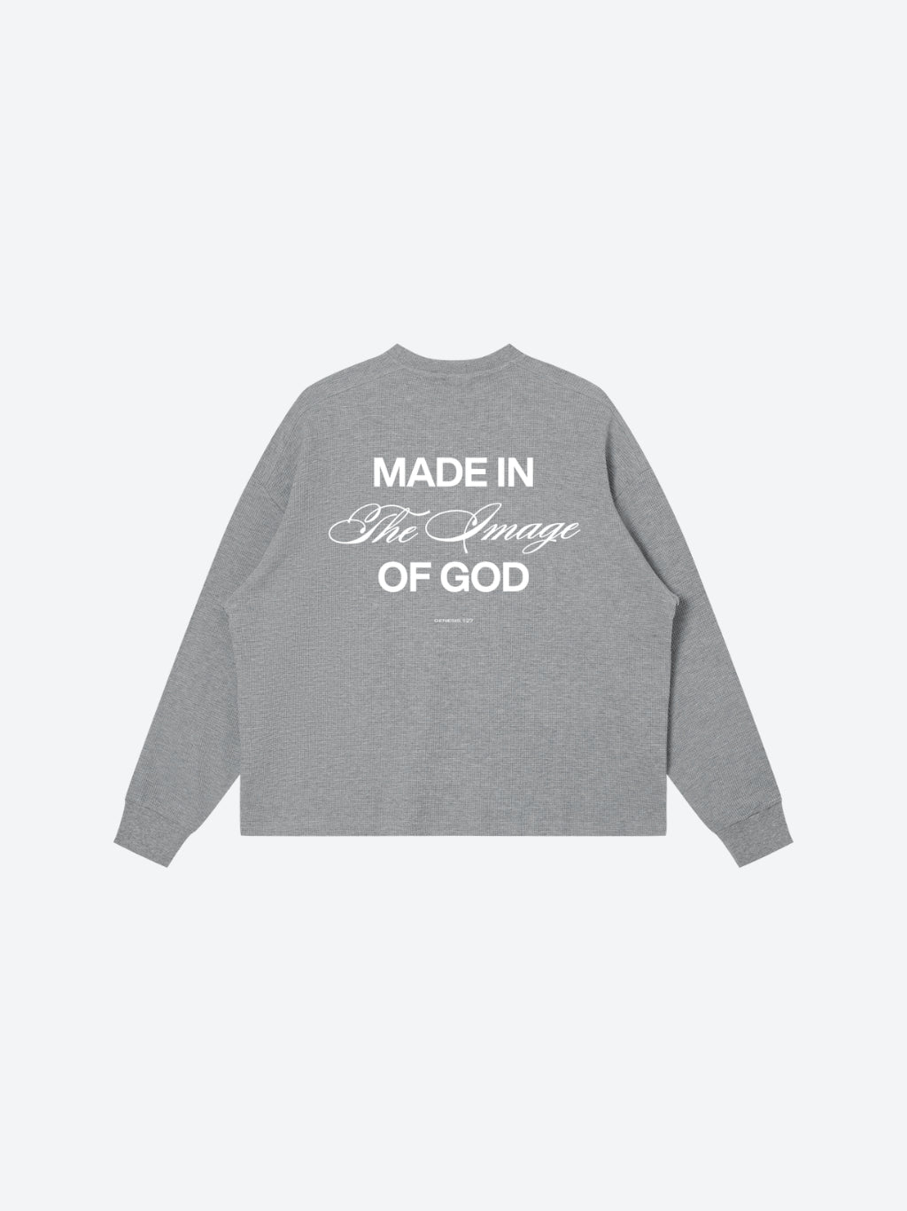 Waffle Knit Long-Sleeve